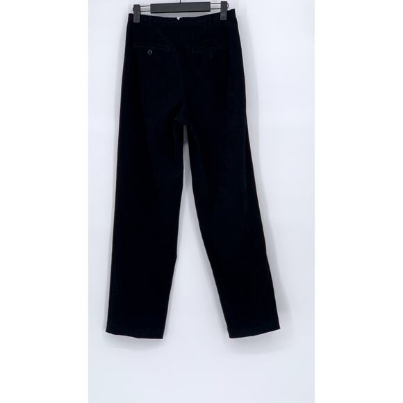 FREEPORT STUDIO Women’s Tall Black Straight-Leg Extended Button Pants SZ 2T - Picture 1 of 9